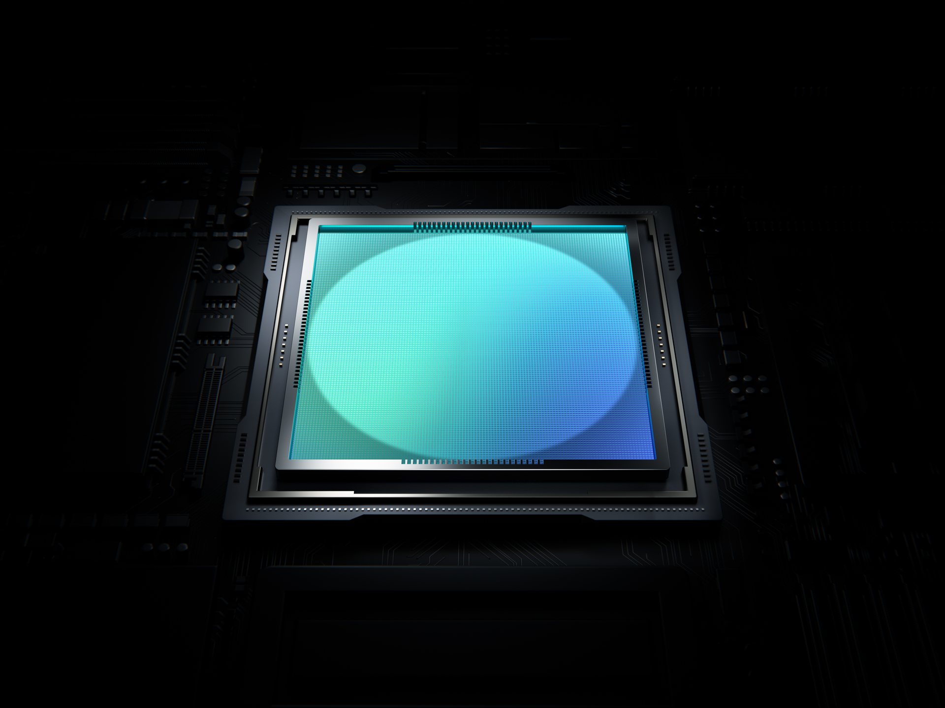 Dual 1/1.1-inch square CMOS sensor architecture